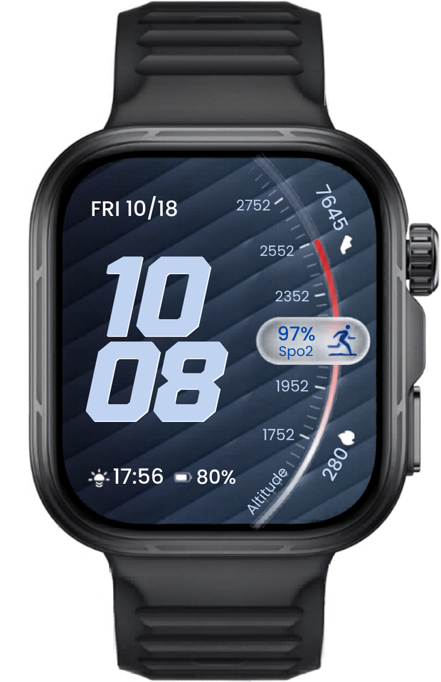 HUAWEI Watch Fit 5 Pro Smartwatch – Black - Smartwatch UAE