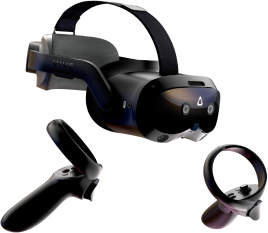 HTC VIVE Focus 3 VR Headset – Black - Headphones UAE