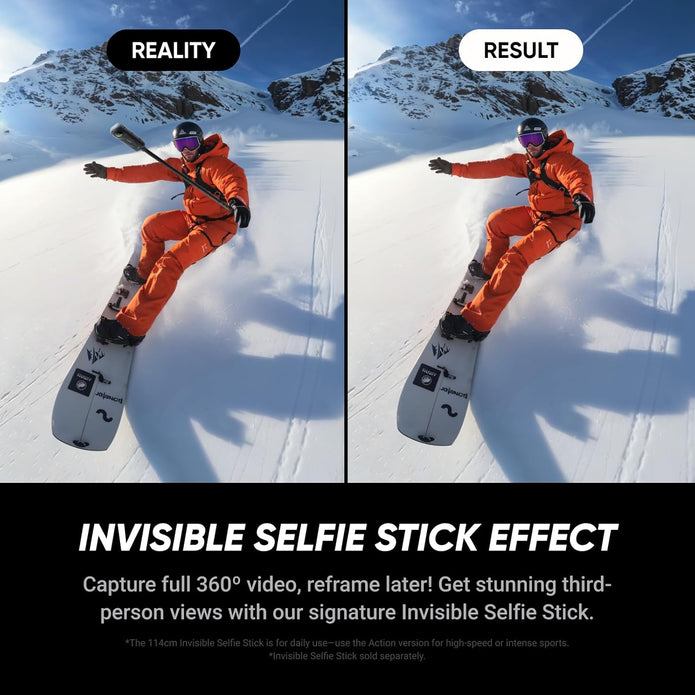 Insta360 X5 Essentials Bundle – 8K 360° Action Camera - Camera UAE