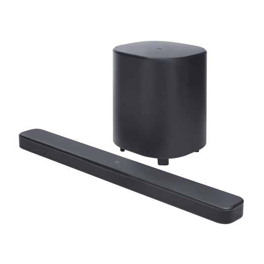 JBL Bar 500 5.1-Channel Soundbar – Wireless Subwoofer, Dolby Atmos, MultiBeam 3.0, PureVoice, 590W Output, Wi-Fi Enabled – Black