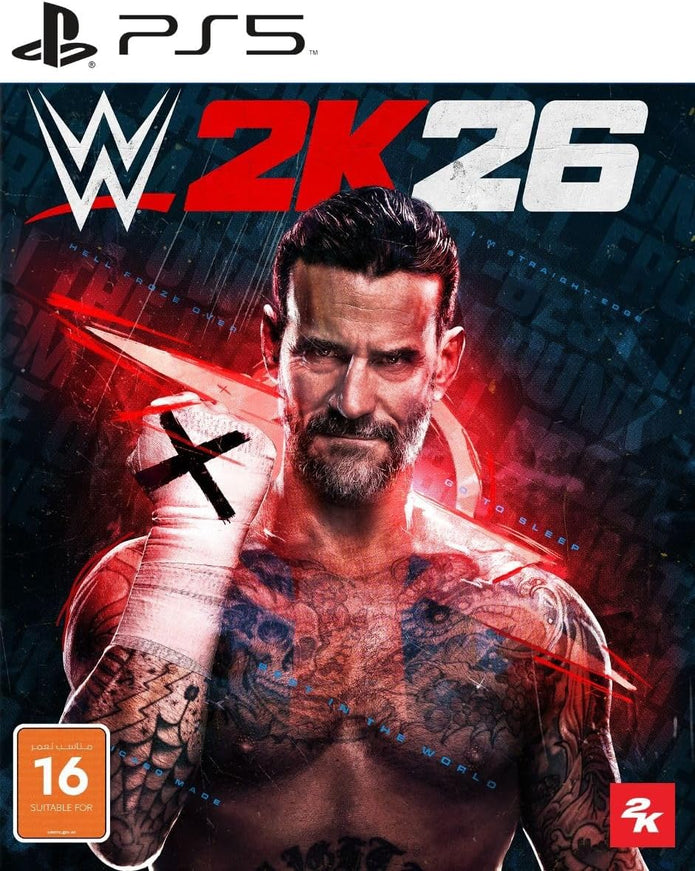 WWE 2K26 PS5 Game – Next-Gen Wrestling Experience for PlayStation 5 - Gaming Console UAE