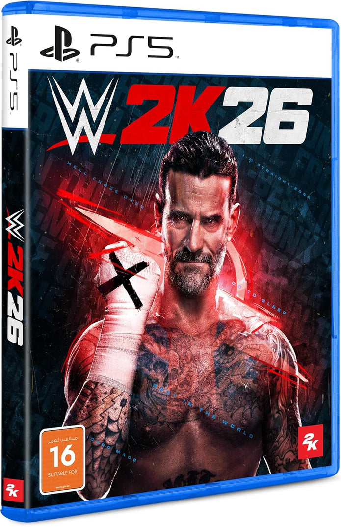 WWE 2K26 PS5 Game – Next-Gen Wrestling Experience for PlayStation 5 - Gaming Console UAE