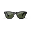RAY-BAN | META WAYFARER   Shiny Black Lenses G-15 Green