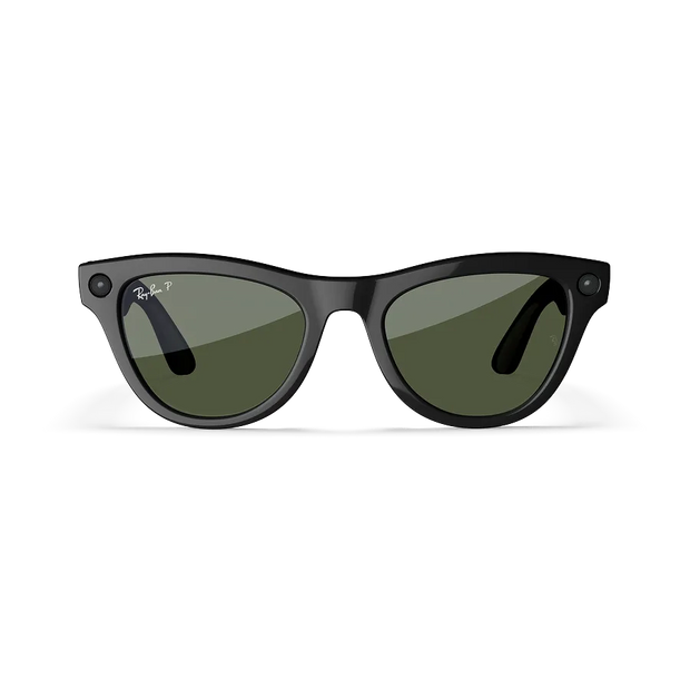 RAY-BAN | META GEN 2 SKYLER SHINY BLACK G15 GREEN