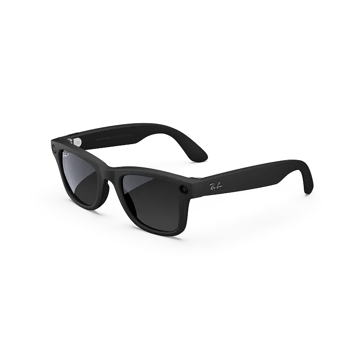 RAY-BAN | META WAYFARER Frame Matte Black Lenses Graphite