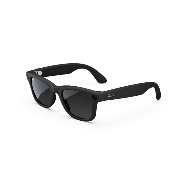 RAY-BAN | META WAYFARER Frame Matte Black Lenses Graphite