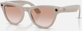 RAY-BAN | META SKYLER SHINY CHALKY GRAY TRANSITIONS SAPPHIRE
