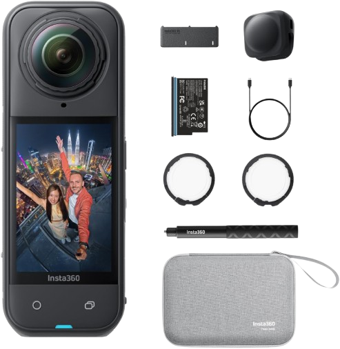 Insta360 X5 Essentials Bundle – 8K 360° Action Camera - Camera UAE