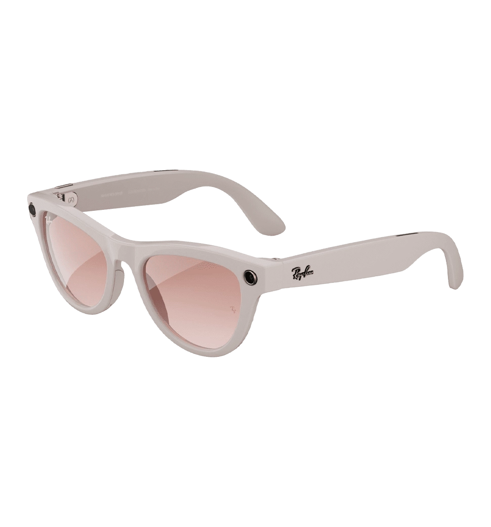RAY-BAN | META SKYLER SHINY CHALKY GRAY TRANSITIONS SAPPHIRE