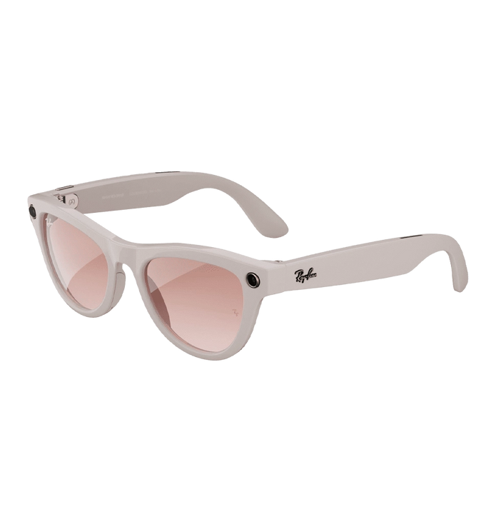RAY-BAN | META SKYLER SHINY CHALKY GRAY TRANSITIONS SAPPHIRE - Smart Glasses UAE