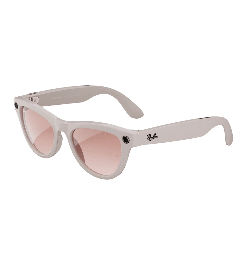 RAY-BAN | META SKYLER SHINY CHALKY GRAY TRANSITIONS SAPPHIRE